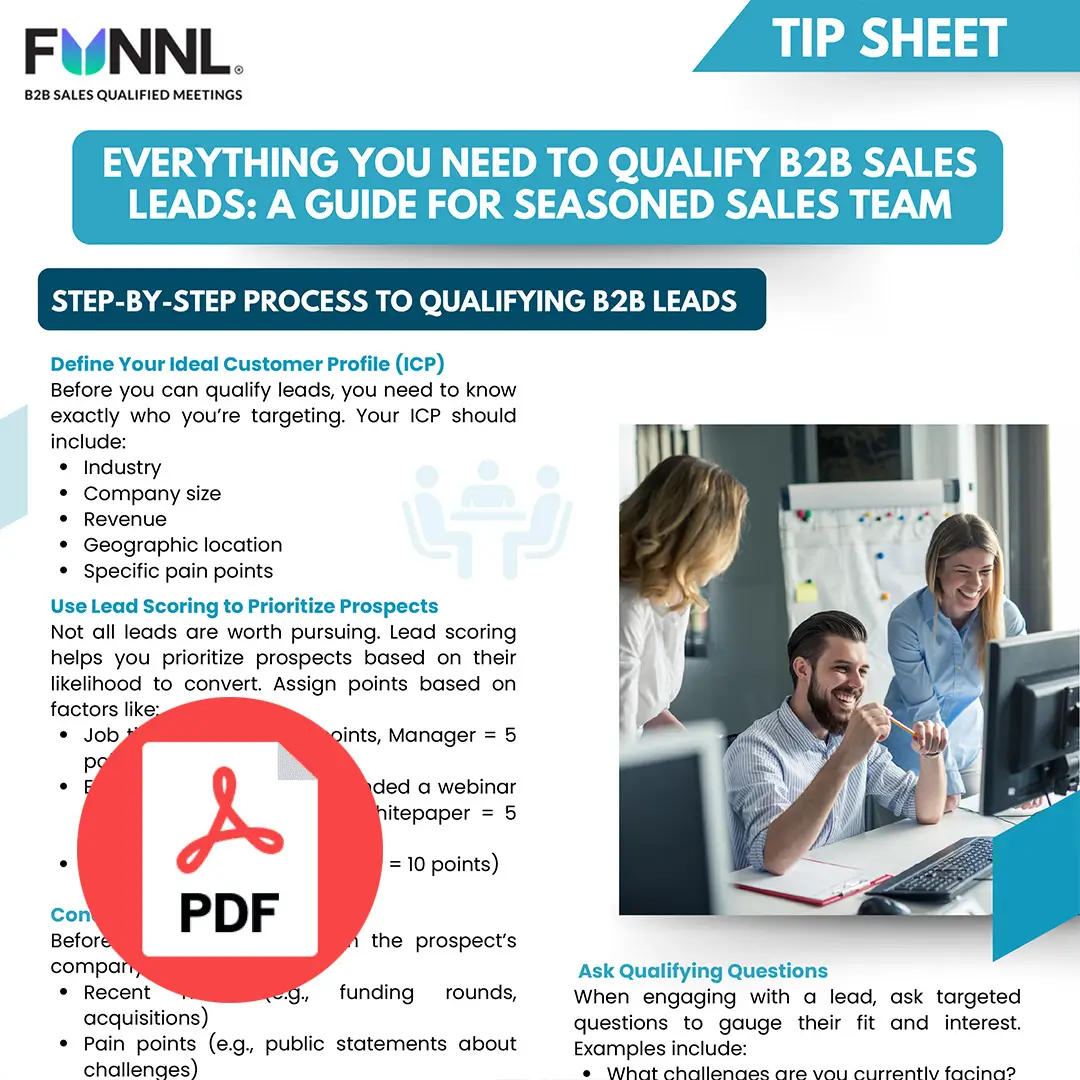 Quick Tips: Everything You Need to Qualify B2B Sales Lead: A Guide for ...