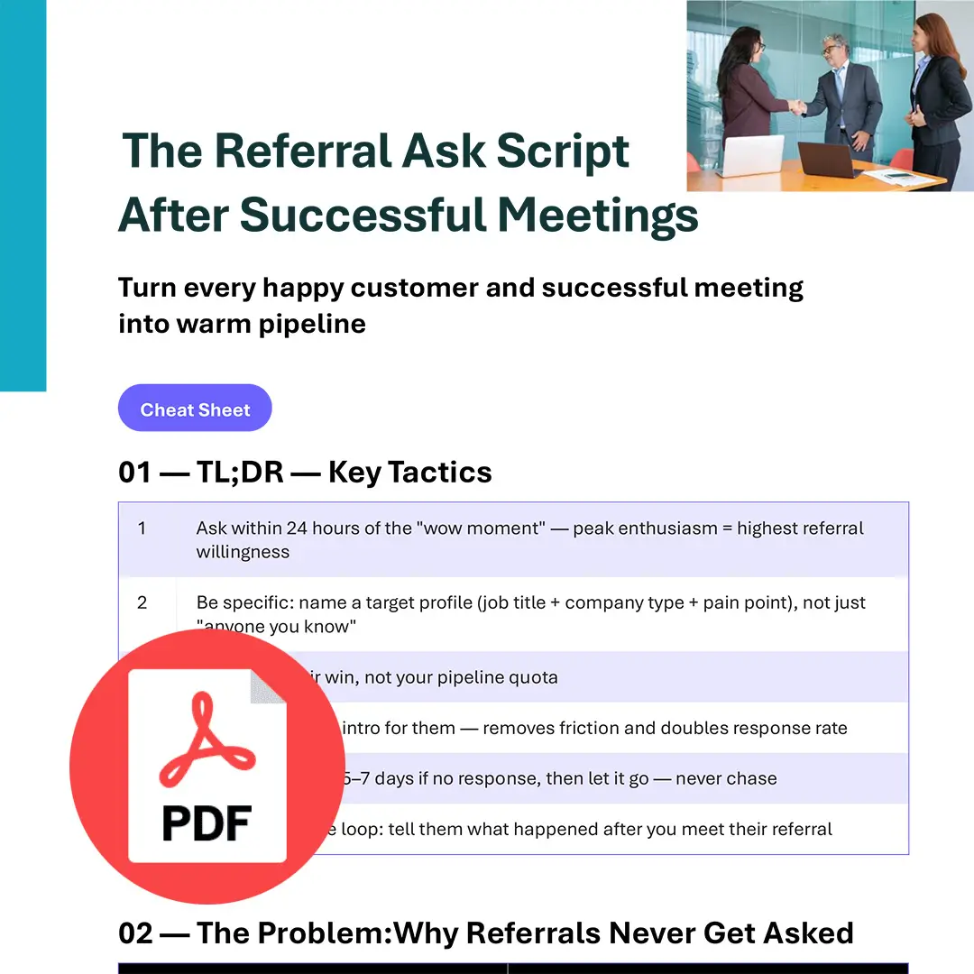 Referral ask script